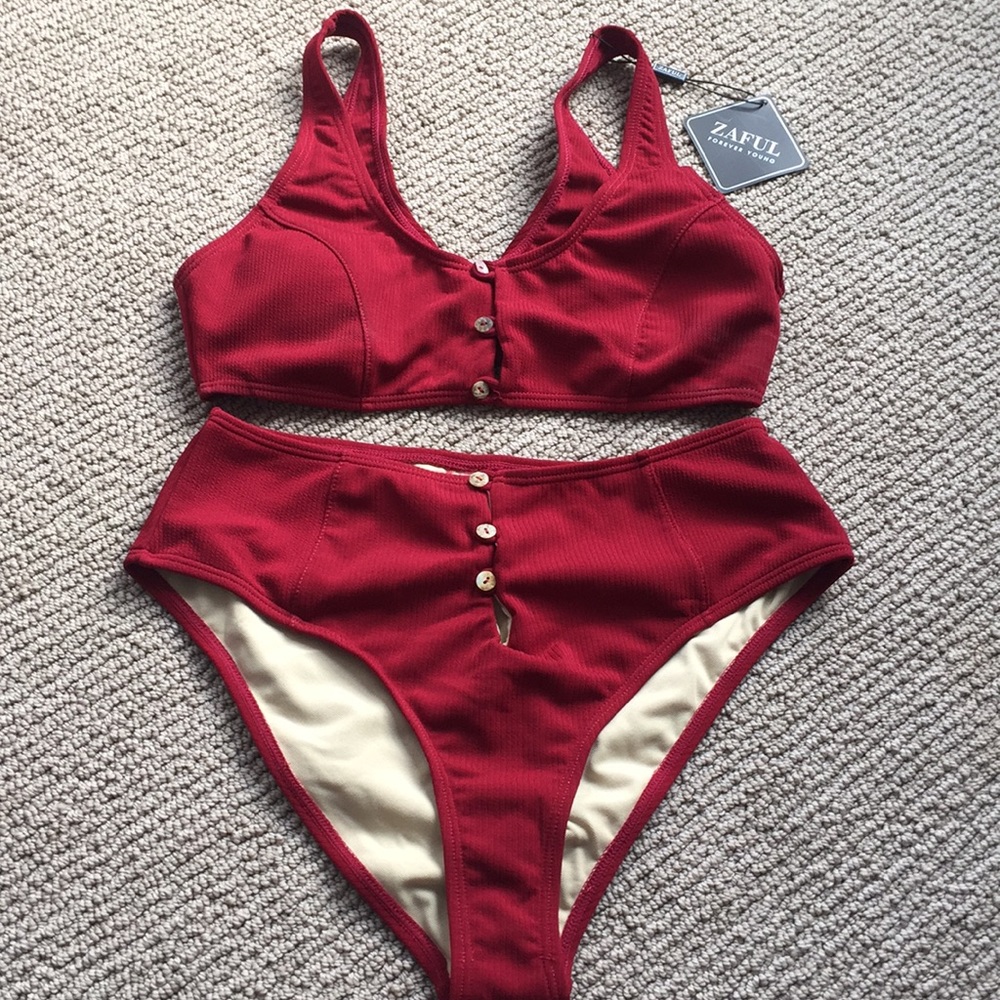 Zaful Red bikini
